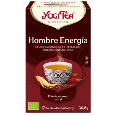 Yogi Tea Bio Homem Energia 17 Saq