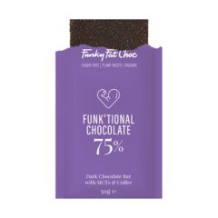 Chocolate Preto Com Mct E Café Bio
