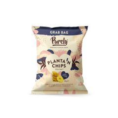 Purely Rodelas Banana Com Sal Marinho 28G