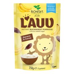 Preparado Instantâneo Trigo Sarraceno Banana E Cacau Sem Glúten