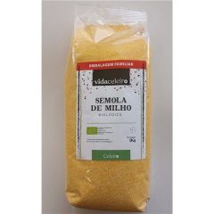 Vida Celeiro Sêmola De Milho Bio 1Kg