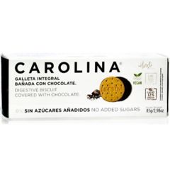 Carolina Bolacha Sem Açúcar Coberta Choco