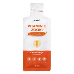 Zooki Vitamina C Sabor Citrinos - Saqueta 15Ml