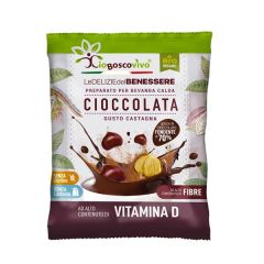 Preparado Em Pó Bio Com Cacau, Shiitake E Castanha