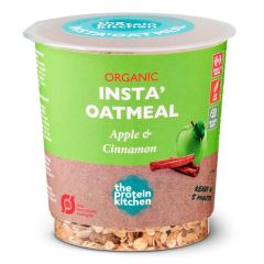 Protein Kitchen Bio Aveia Instantânea Com Maçã E Canela Sem Glúten