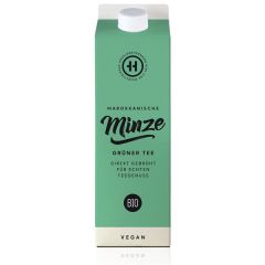 Hessler&Hermann Bebida Chá Verde Menta Bio 1L