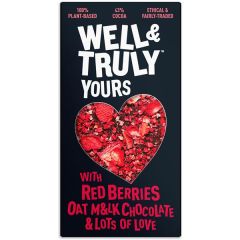 Chocolate Vegan Sg Frutos Vermelhos 90G