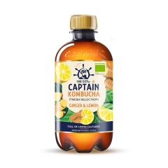 Kombucha Bio Fresh Bebida Gengibre Limão 400Ml
