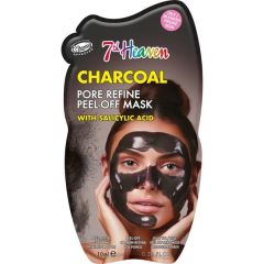 Máscara Facial Peel Off Com Carvão E Ácido Salicílico