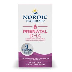 Prenatal Omega3 830Mg Dha 480 Mg Vitamina D3 10 Mcg