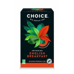 Chá Preto Bio English Breakfast  17 Saquetas