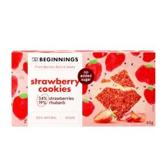 Biscoitos Morango Ruibarbo Sg 60G
