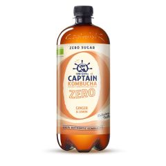 Kombucha Bio Zero Beb. Chá Gengibre Limão